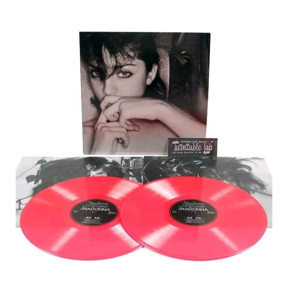 Italians Do It Better A Tribute To Madonna VARIOUS ARTISTS Neon Pink Vinyl 2LP